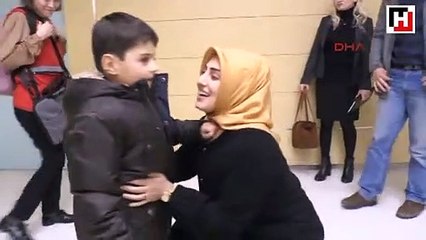 DEAŞ'ın Irak'a kaçırdığı Küçük Alparslan,  Başbakan Yıldırım'ın girişimiyle kurtuldu