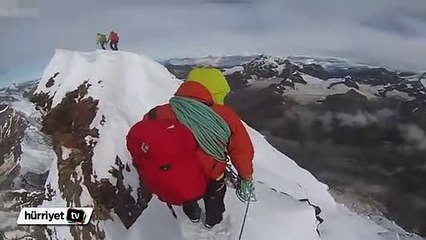 500 dağcının can verdiği dağda ölüm yürüyüşü