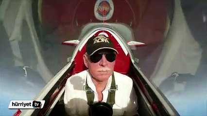 Amerikalı ünlü pilot Bruce Bohannon'dan en ilginç destek geldi