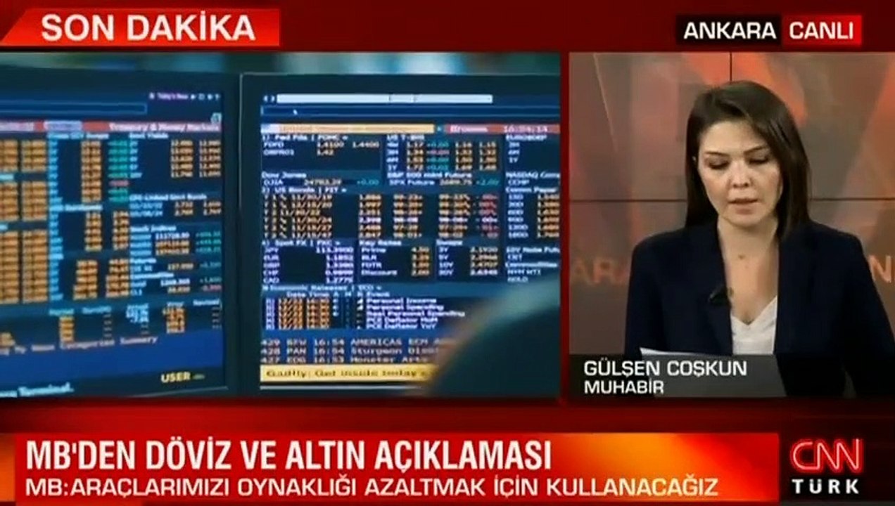 Son dakika haberler... Merkez Bankası'ndan döviz ve altın açıklaması