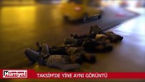 İstanbul'un göbeğindeki alt geçitte yan yana yatan 6 genç