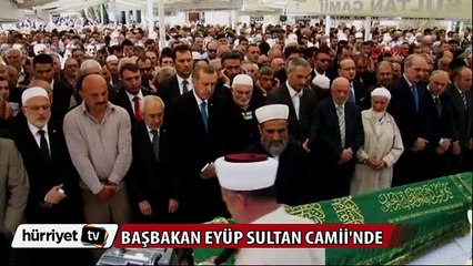 Başbakan cenaze namazına katıldı