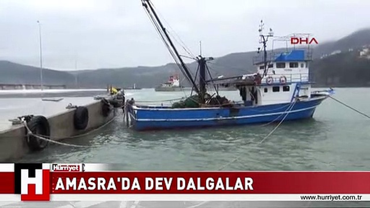 AMASRA'DA DEV DALGALAR