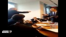 Neo Naziler Avrupa parlamentosu toplantısını bastılar