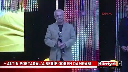 ALTIN PORTAKAL'A ŞERİF GÖREN DAMGASI