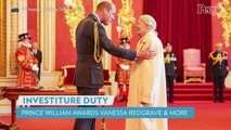 Prince William Hands Out Awards to Vanessa Redgrave and Kate Middleton's Longtime Bodyguard