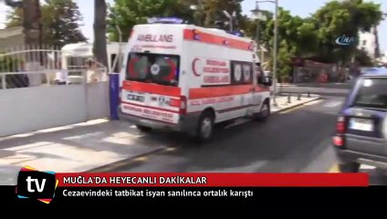 Cezaevindeki tatbikat 'isyan' sanılınca ortalık karıştı