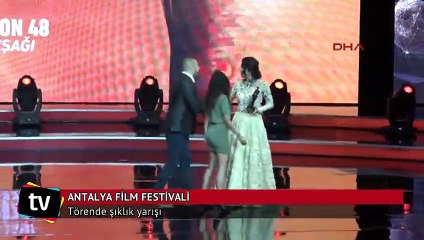 Altın Portakal'da şıklık yarışı