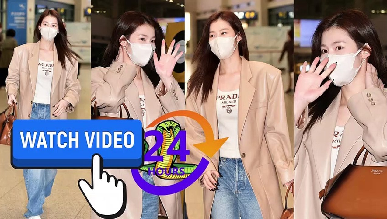 Spotted video | sana twice at the incheon airport arrival from japan