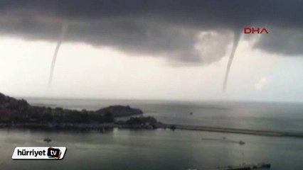 Amasra'da hortum dehşeti