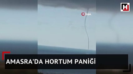Amasra’da hortum paniği