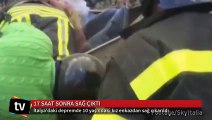 İtalya'daki depremde 17 saat sonra gelen mucize