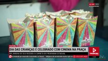 Dia das Crianças é celebrado com Cinema na Praça em Jandaia do Sul