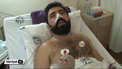 Jilet yutan kişi konuştu