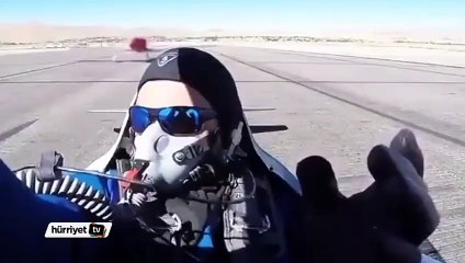 Uçak kazası ucuz atlatıldı