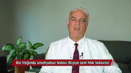Bel fıtığında ameliyatsız tedavi mümkün mü?