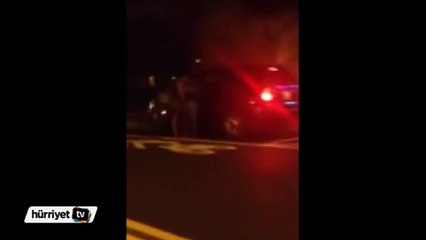 Önce kız arkadaşı ile tartıştı sonra çocuğun üzerinden geçti