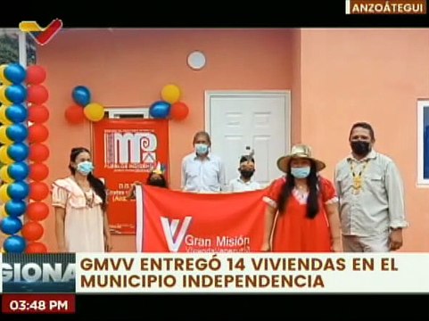 Anzoátegui | GMVV entrega 14 viviendas dignas en la comunidad Cariña Mamo Arriba