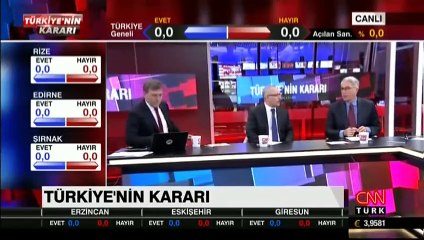Referandum sonuçları açıklanıyor