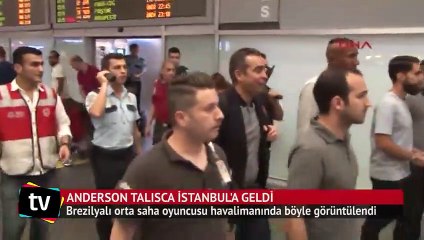 Anderson Talisca İstanbul'a geldi