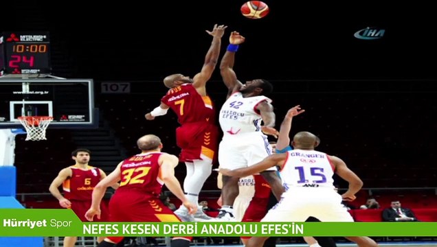 Anadolu Efes: 80 - Galatasaray Odeabank: 77