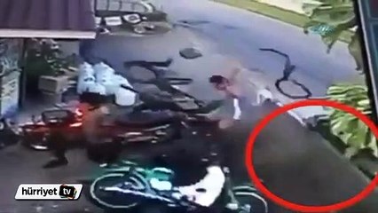 Ölümün teğet geçtiği an!