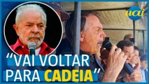 Bolsonaro diz que Lula vai voltar para a cadeia