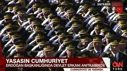 Devlet erkanı Anıtkabir’de