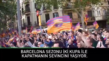 Şampiyonluk kutlamalarında Iniesta detayı!