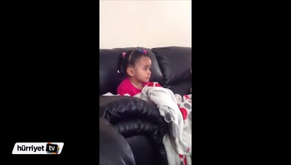 'Aslan Kralı' ilk kez izleyen küçük kızın duygusal anları