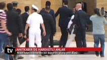 Anıtkabir'de nöbet tutan asker bayıldı