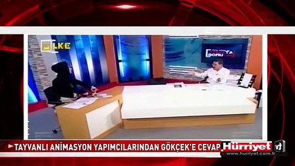 TAYVANLI ANİMASYON YAPIMCILARINDAN MELİH GÖKÇEK'E YANIT