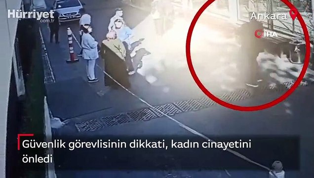 Güvenlik görevlisinin dikkati faciayı önledi