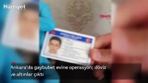 Ankara'da gaybubet evine operasyon  döviz ve altınlar çıktı