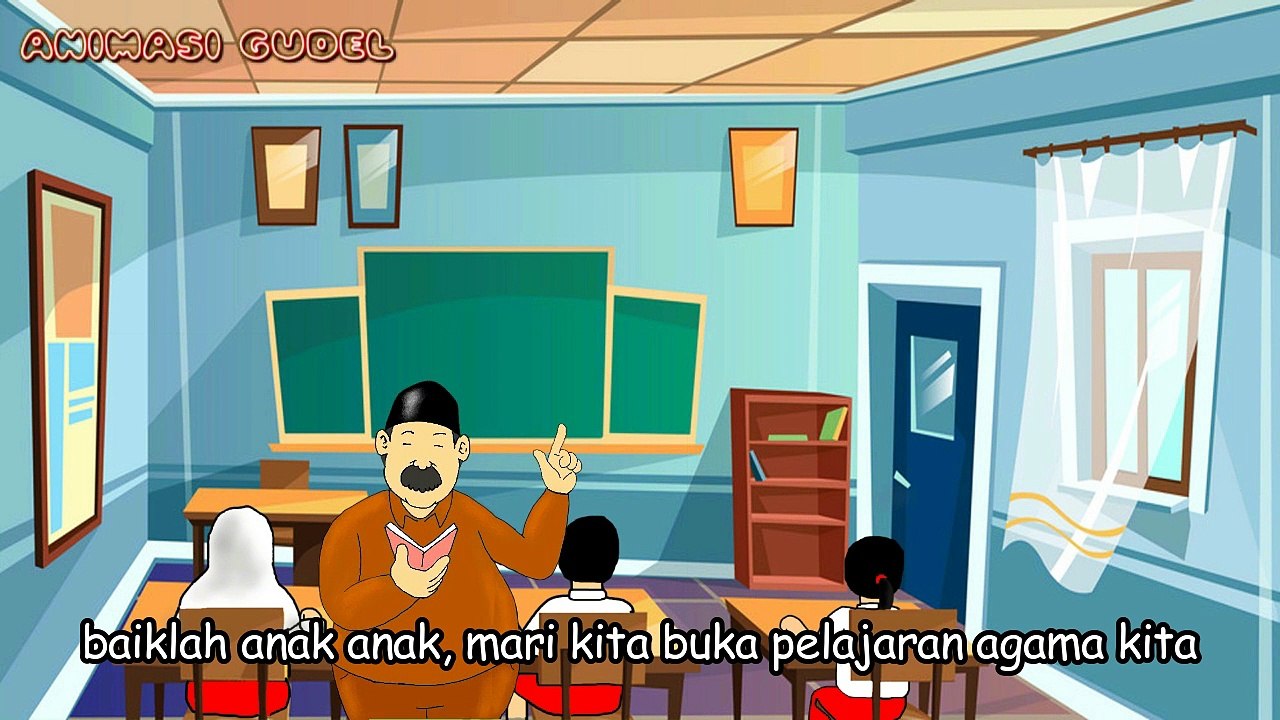 kartun gudel episode 4 - lebih haram