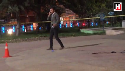 Parktaki vatandaşların üzerine ateş açtılar