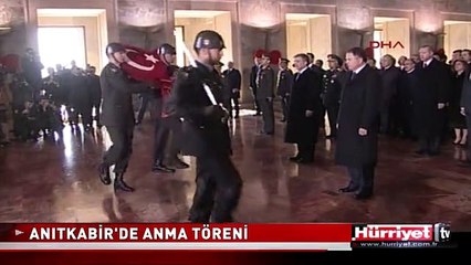 ANITKABİR'DE ATA'YI ANMA TÖRENİ