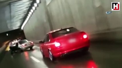 Silahlı maganda terörü kamerada!