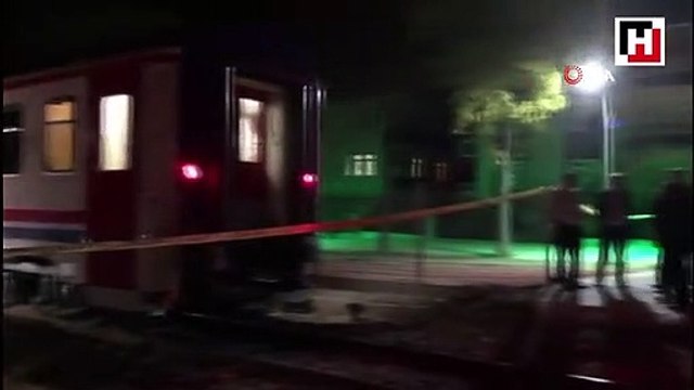 Raylara düşen kadın trenin altında kalarak hayatını kaybetti
