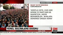 Cumhurbaşkanı Erdoğan Ankara'da konuşuyor