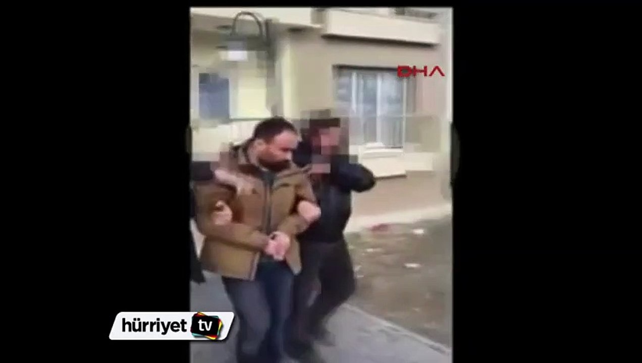 Ankara'da yakalanan 2 IŞİD'li canlı bomba evden böyle çıkarıldı