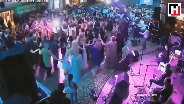 Ankara'daki düğünü böyle kana buladı