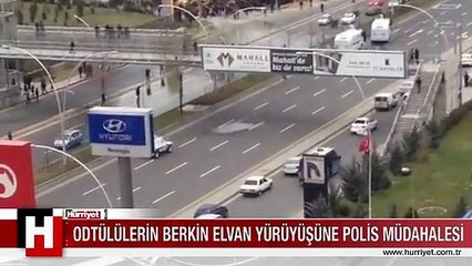 ODTÜ'LÜLERİN BERKİN ELVAN YÜRÜYÜŞÜNE POLİS MÜDAHALESİ