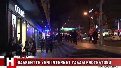 ANKARA'DA POLİS İLE EYLEMCİLER EL SIKIŞTI