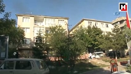 Sinir krizi geçiren bir şahıs, etrafa ateş açtı