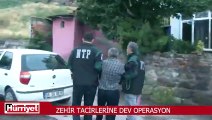 Başkent zehir tacirlerine yönelik dev operasyon