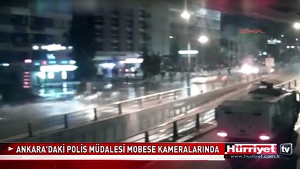 ANKARA'DAKİ GEZİ PARKI MÜDAHALELERİ MOBESE KAMERALARINDA