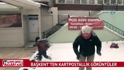 Ankara’da kartpostallık görüntüler