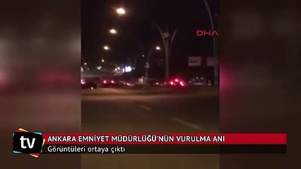 Ankara Emniyet Müdürlüğü'nün vurulma anı