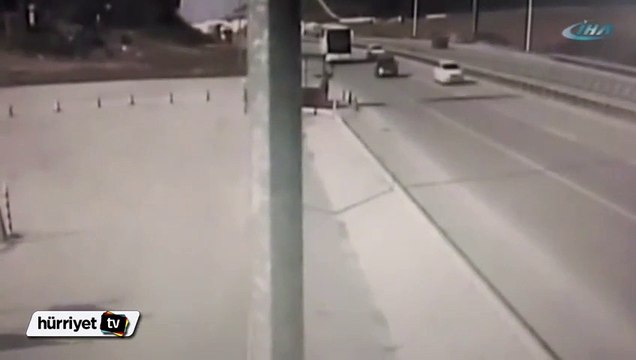 Bursa'daki dehşet anları kameraya yansıdı